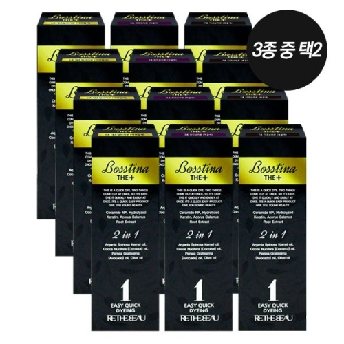 보스티나 리더뷰 보스티나 시즌2 더플러스 염모제 (4개)
