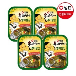샘표식품 우리엄마 명이절임 70g (4개)