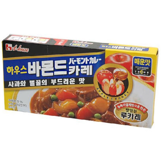 하우스식품 하우스 바몬드카레 매운맛 230g이미지입니다. 누르면 해당 게시물로 새창이동합니다.