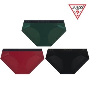 게스 블랙밴딩 골드로고 햄라인팬티 GDWBP911