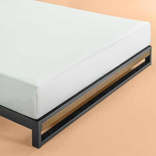 지누스 아이언라인 하이브리드 침대 K (매트별도)_이미지