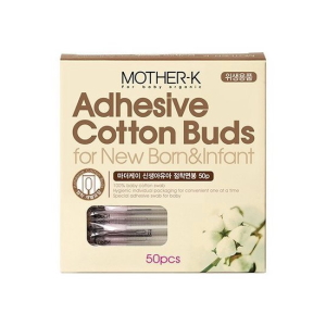 마더케이 네이처 신생아유아 점착 면봉 50개 (1통)