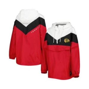 Ÿ�����ǰ� ��� ���� ���� Chicago Blackhawks Staci Half-Zip ����극��Ŀ ���� 15393890 4