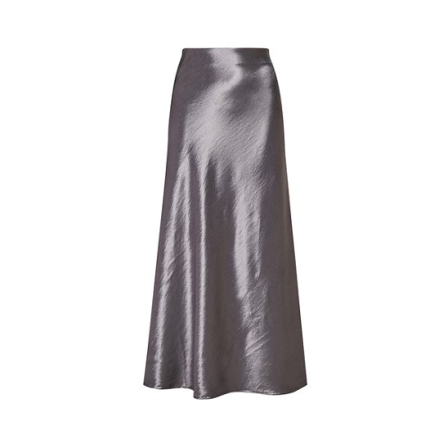 사틴 플레어 맥시 스커트 GS3N0SK321