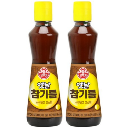 오뚜기 옛날 참기름 320ml (2개)_이미지