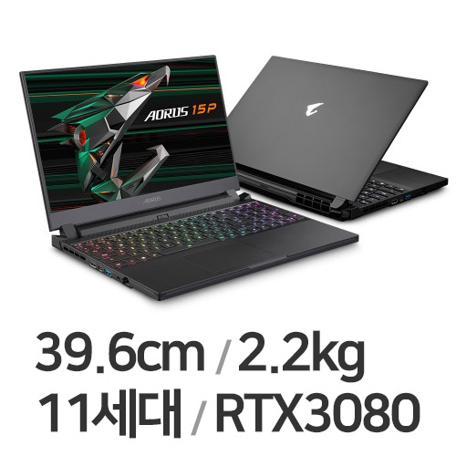 GIGABYTE AORUS 15P YD PRO 32GB램 (SSD 1TB)