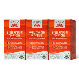 고려은단 루테인 지아잔틴 아스타잔틴 160mg 60캡슐 (3개)_이미지