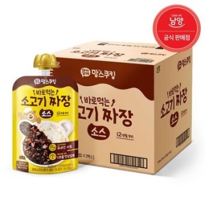 남양유업 맘스쿠킹 소고기 짜장소스 100g (10개)_이미지