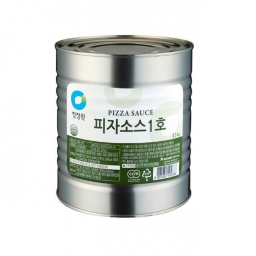 청정원 피자소스 1호 3.3kg (3개)_이미지