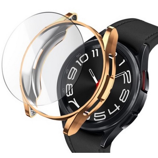 루아러블 갤럭시워치6 클래식 47mm 풀커버 케이스+액정 보호 필름 강화유리_이미지