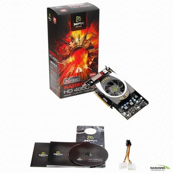 XFX �󵥿� HD 4850 D3 512MB Xpert