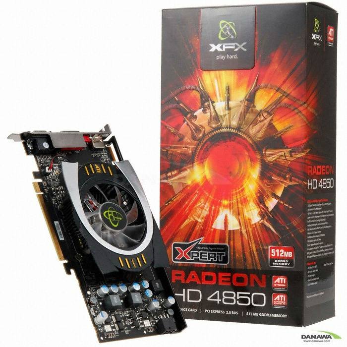 XFX �󵥿� HD 4850 D3 512MB Xpert