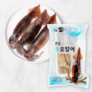 한식단 자연산 손질 통오징어 특대 320g (5개)_이미지