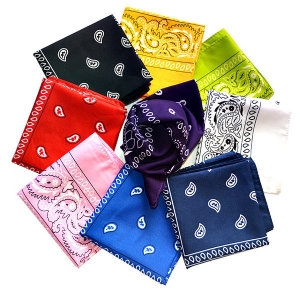 플씨드 등산 손수건 55x43 스카프 두건