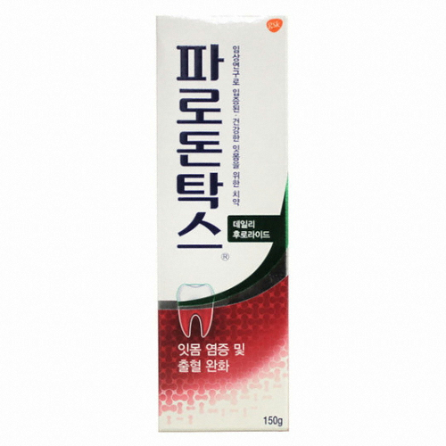 파로돈탁스 데일리 후로라이드 치약 150g (12개)_이미지