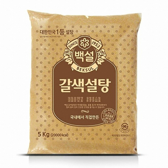 백설 갈색설탕 5kg (2개)_이미지
