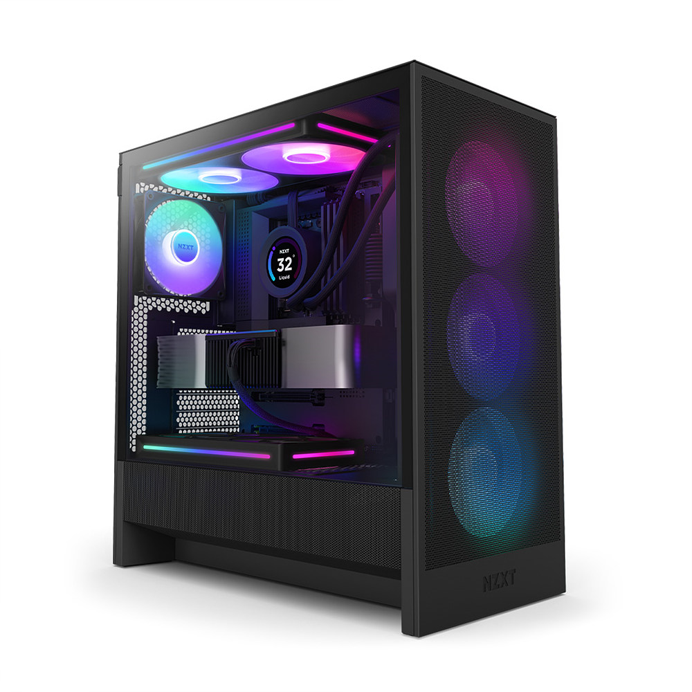 NZXT H5 Flow RGB V2 브라보텍 (매트 블랙)_이미지