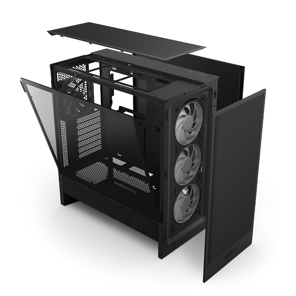 NZXT H5 Flow RGB V2 브라보텍 (매트 블랙)_이미지