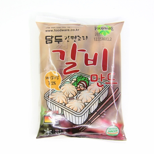 담두 갈비만두168g