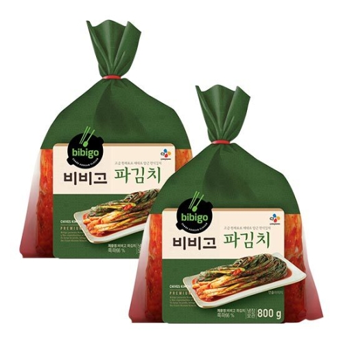 비비고 파김치 800g (2개)_이미지