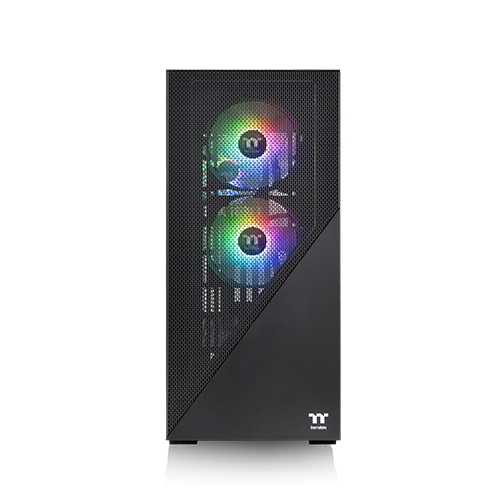 써멀테이크 DIVIDER 370 ARGB TG (블랙)_이미지
