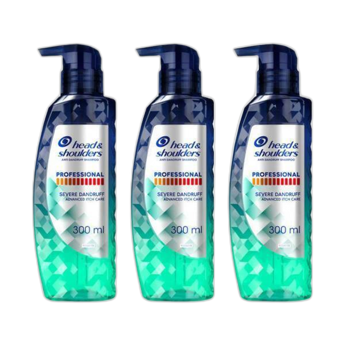 헤드앤숄더 프로페셔널 가려운 두피케어 샴푸 300ml (3개)_이미지