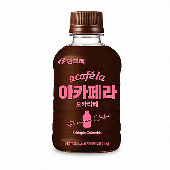 빙그레 아카페라 모카라떼 240ml (20개)_이미지