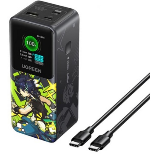 UGREEN x 원신 키니치 콜라보 PD 100W 보조배터리 20000mAh이미지입니다. 누르면 해당 게시물로 새창이동합니다.