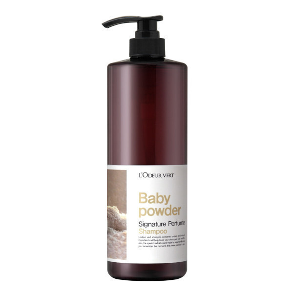 로더베르 시그니처 퍼퓸 샴푸 베이비파우더 1000ml (3개)
