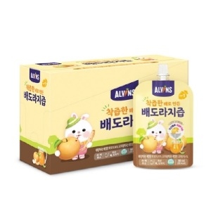 엘빈즈 착즙한 배로 만든 배도라지즙 80ml (10개)_이미지