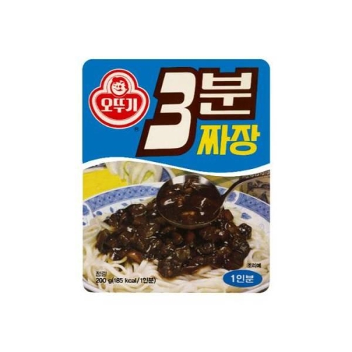 오뚜기 3분 레트로 짜장 200g (2개)