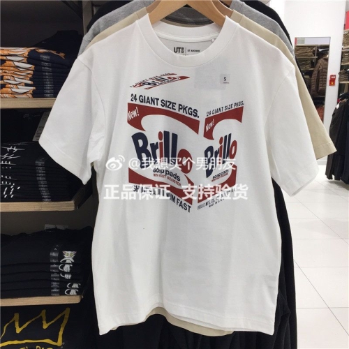 UT 남녀 앤디 워홀 티셔츠 434374 438017 438016