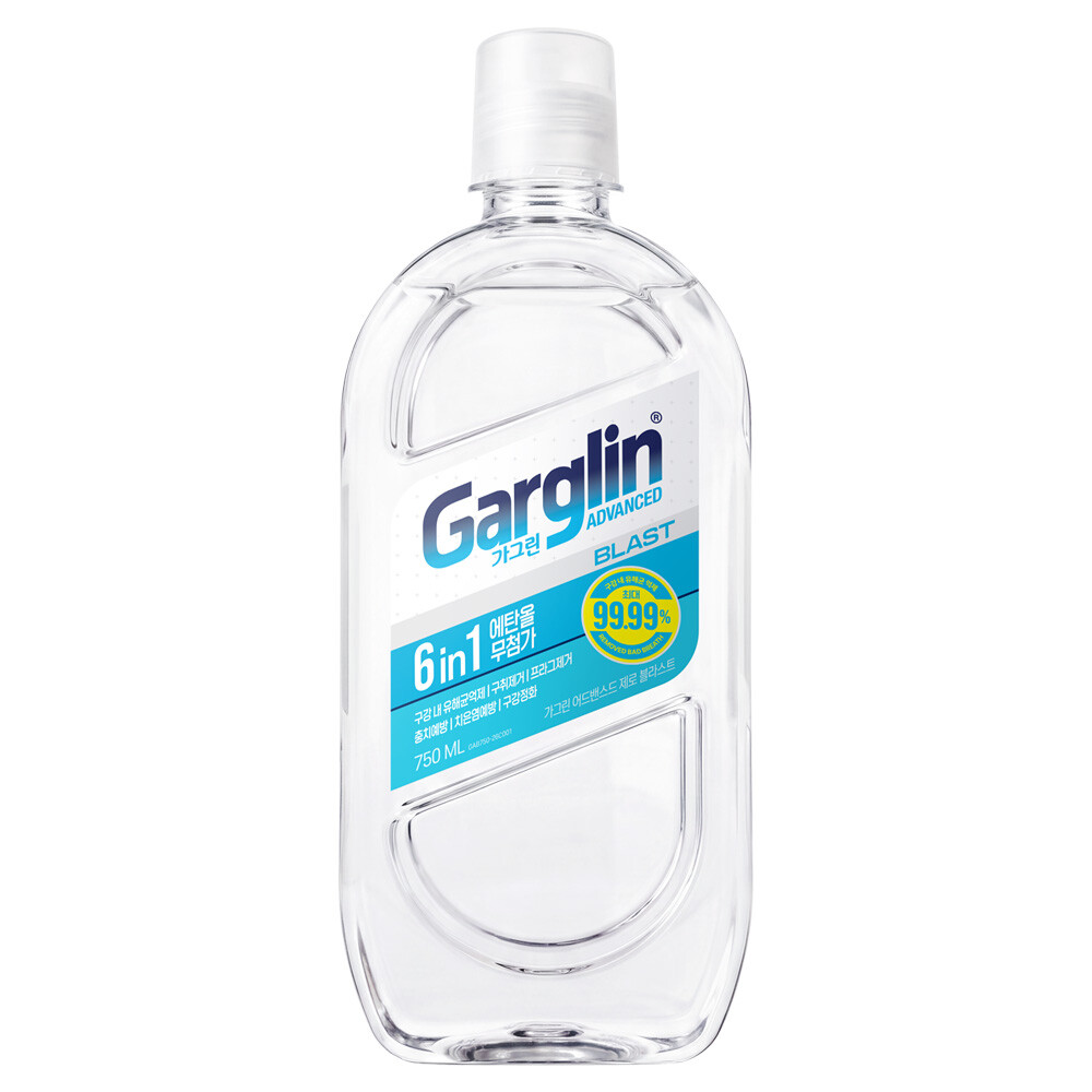 가그린 어드밴스드 제로 블라스트 750ml (4개)_이미지