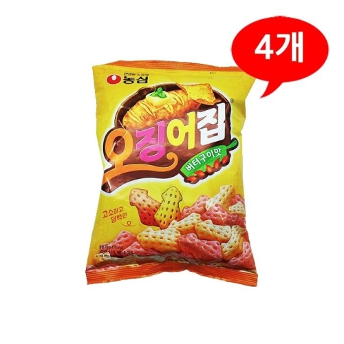 농심 오징어집 78g (4개)_이미지