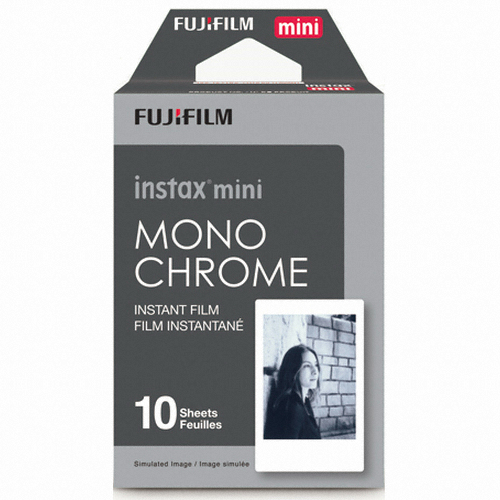 후지필름 INSTAX 미니필름 모노크롬 [10매]