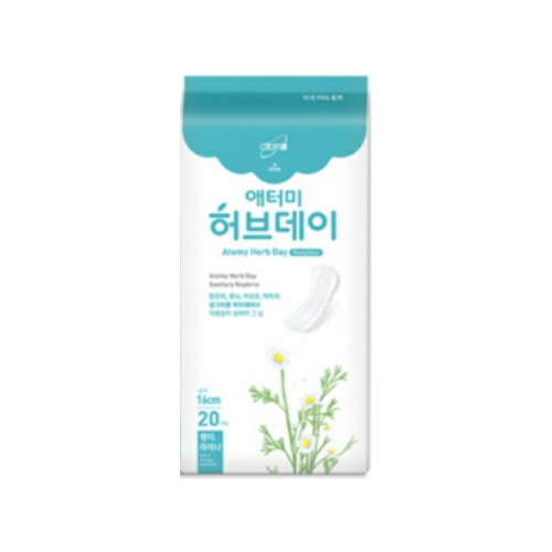애터미 허브데이 팬티라이너 20개 (2팩(40개))_이미지