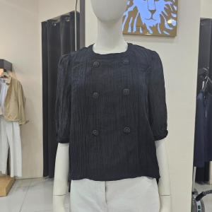 앤클라인 요루 쉬폰 블라우스 AX6G2BL8560_이미지