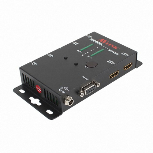 강원전자 NETmate 4K 지원 HDMI 4:2 매트릭스 분배기 (HX-1442W)