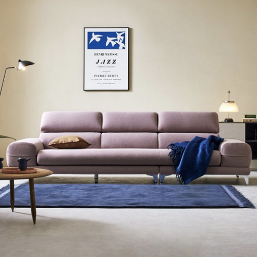 자코모 메리 데이위브 패브릭 소파 4인용 (스툴포함)_이미지