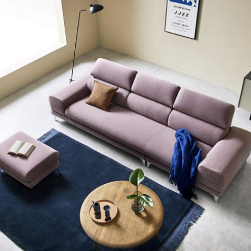 자코모 메리 데이위브 패브릭 소파 4인용 (스툴포함)