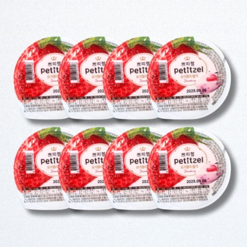 CJ제일제당 쁘띠첼 요거젤리 딸기 210g (8개)_이미지