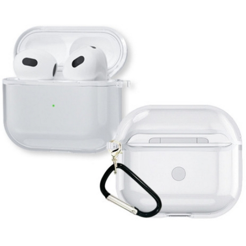 에바다 에어팟3 분리형 이니셜 투명 젤리케이스