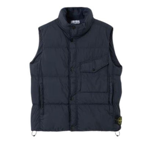 스톤아일랜드 스톤 아일랜드 크링클 랩스 NY 리사이클 나일론 다운 베스트 K2S15G100003S0A_이미지