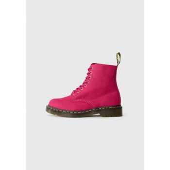 닥터마틴 Dr. Martens 스 파스칼 8 유니섹스 끈이 달린 발목 부츠 푸시아 핑크 7487787