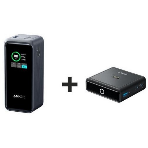 ANKER 100W 프라임 충전 베이스 스테이션 A1902+보조배터리 A1336 해외구매