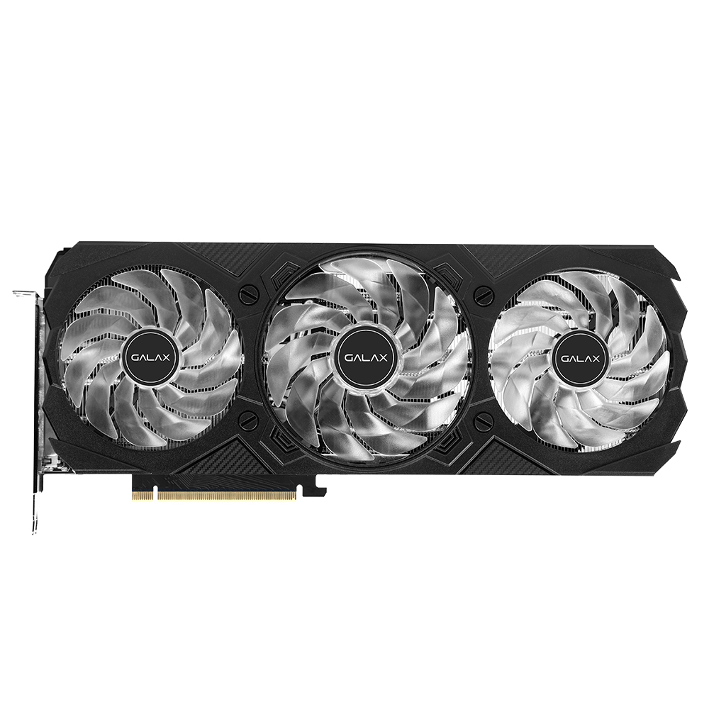 갤럭시 GALAX 지포스 RTX 4070 EX GAMER BLACK OC D6X 12GB_이미지