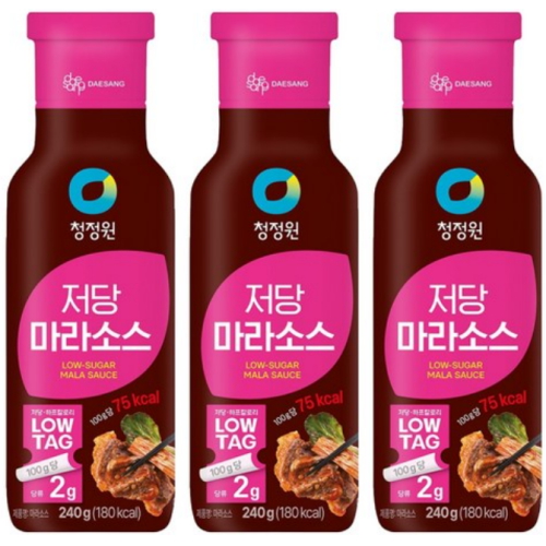 청정원 저당 마라소스 240g (3개)_이미지