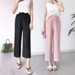 오노마 ONM 다번다 밴딩 프리 사이즈 주름바지 데일리 바지 팬츠 11884678_이미지