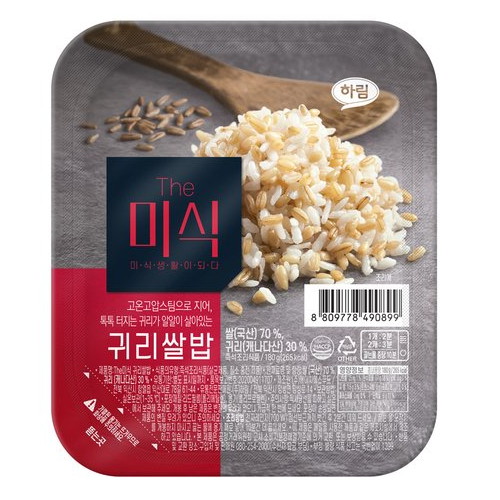 하림 더미식 귀리쌀밥 180g (18개)