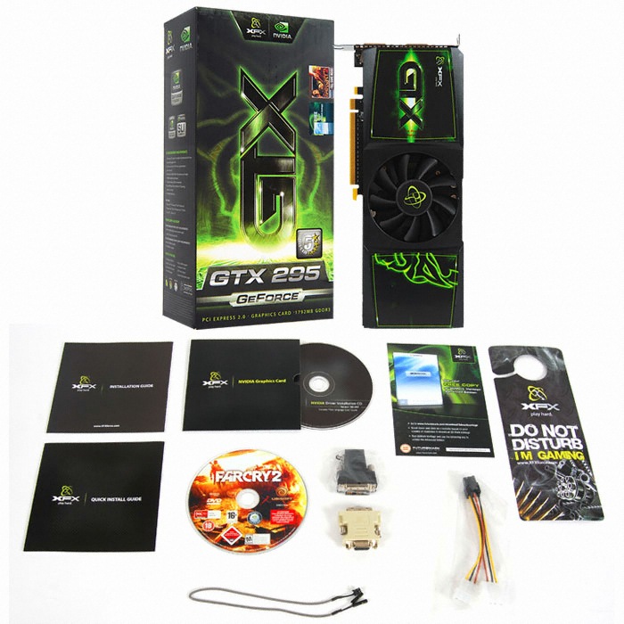 XFX 지포스 GTX295 Single PCB 1.8GB 유니텍_이미지